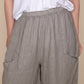 Linen Barrel Pant