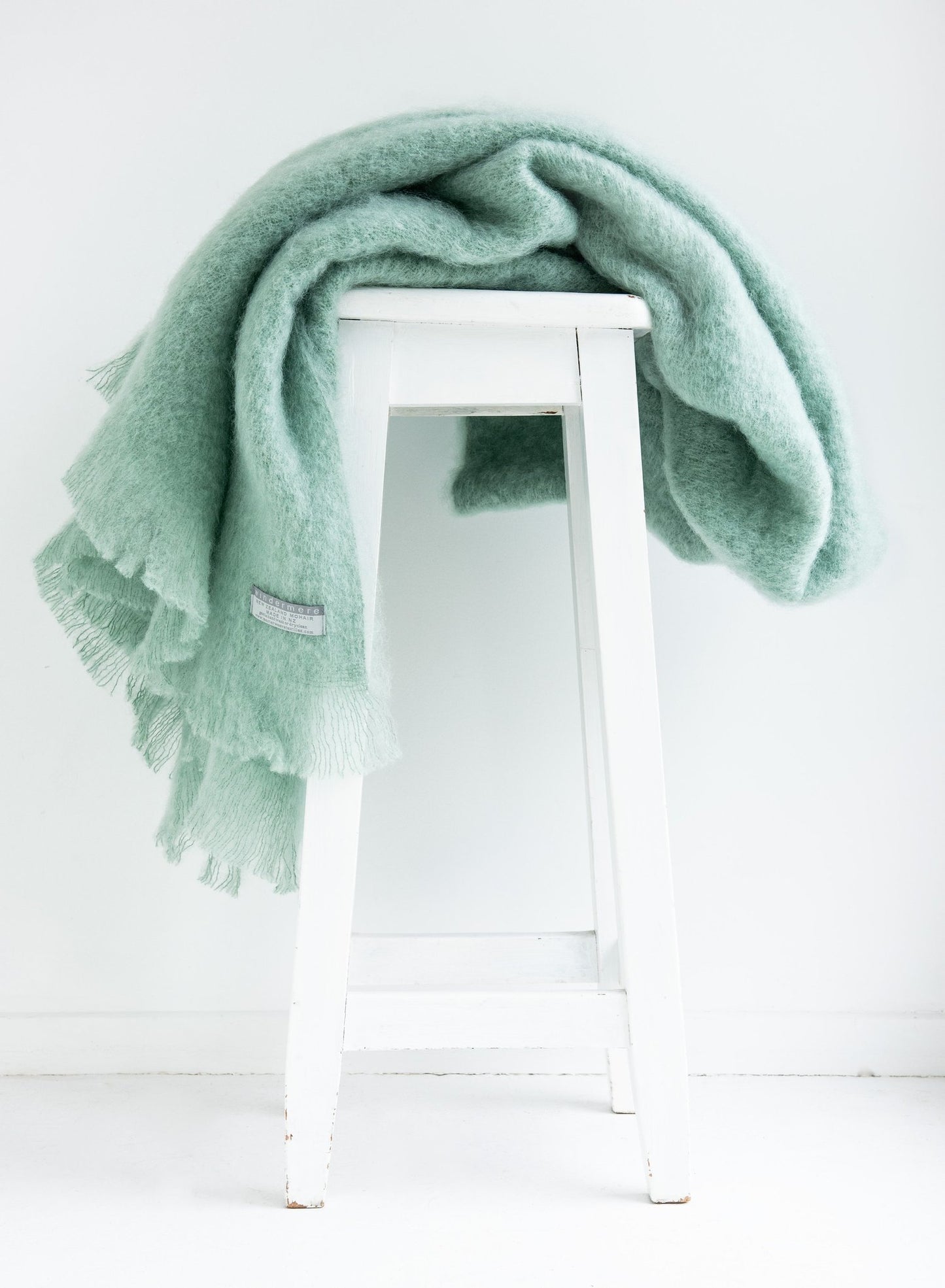 Mohair Knee Throw
