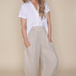 Linen Barrel Pant