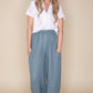Linen Barrel Pant