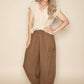 Linen Barrel Pant