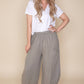 Linen Barrel Pant