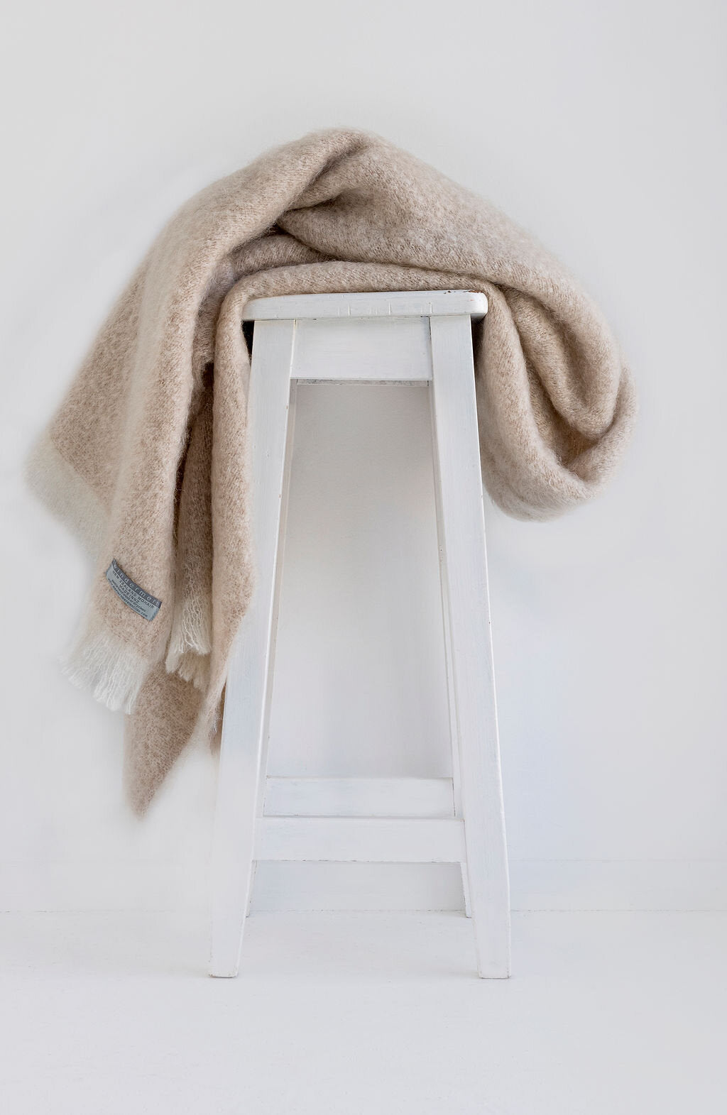 Mohair Knee Throw