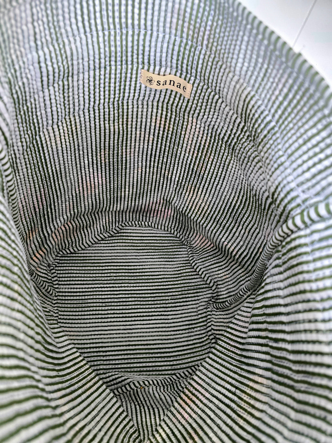Kantha Drawstring Tote