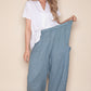 Linen Barrel Pant