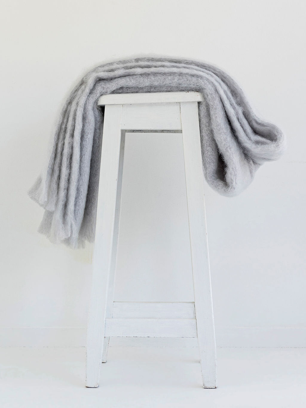 Mohair Knee Throw